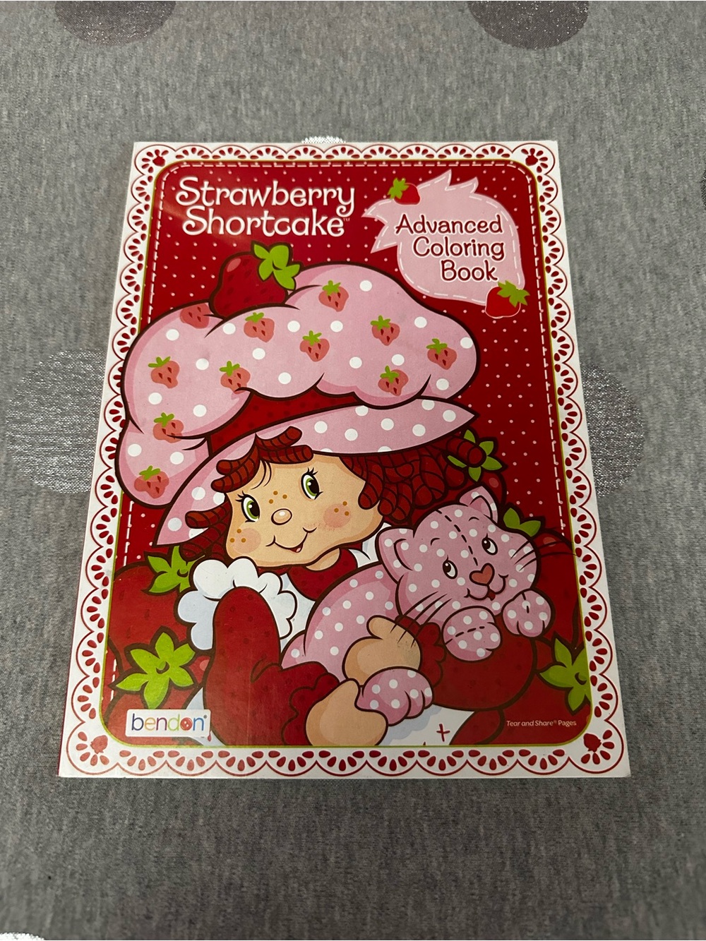 Strawberry Shortcake Advanced Coloring Book Plz Read Description!